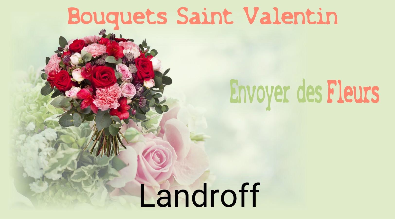 Roses de Saint-Valentin livrées à Landroff